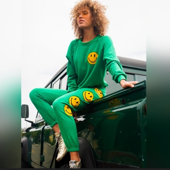 Aviator Nation Smiley Crew Sweatshirt - Picture 2 of 9